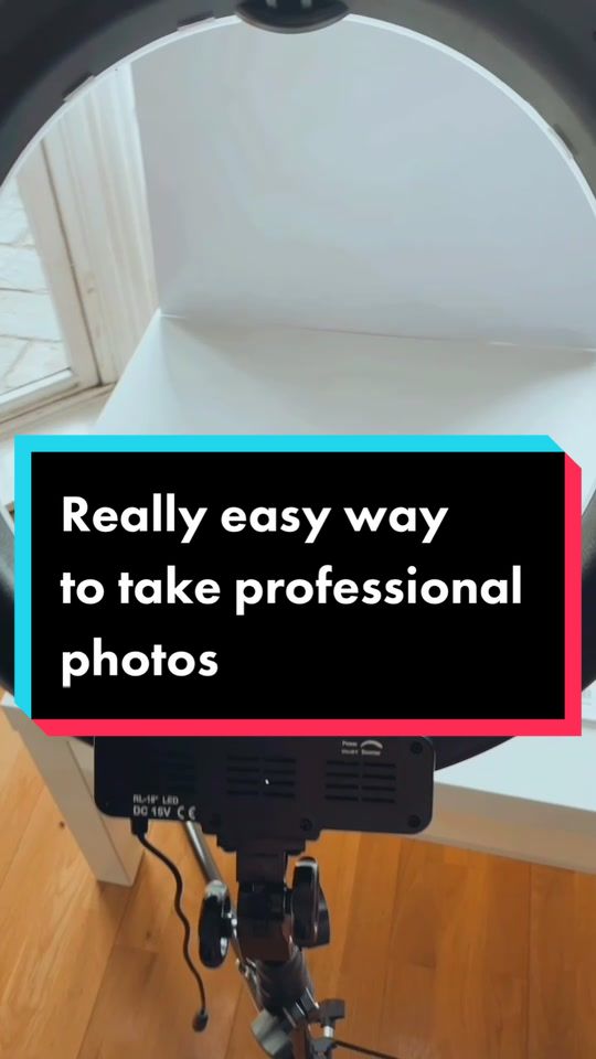 DIY ecommerce product photography setup under $150