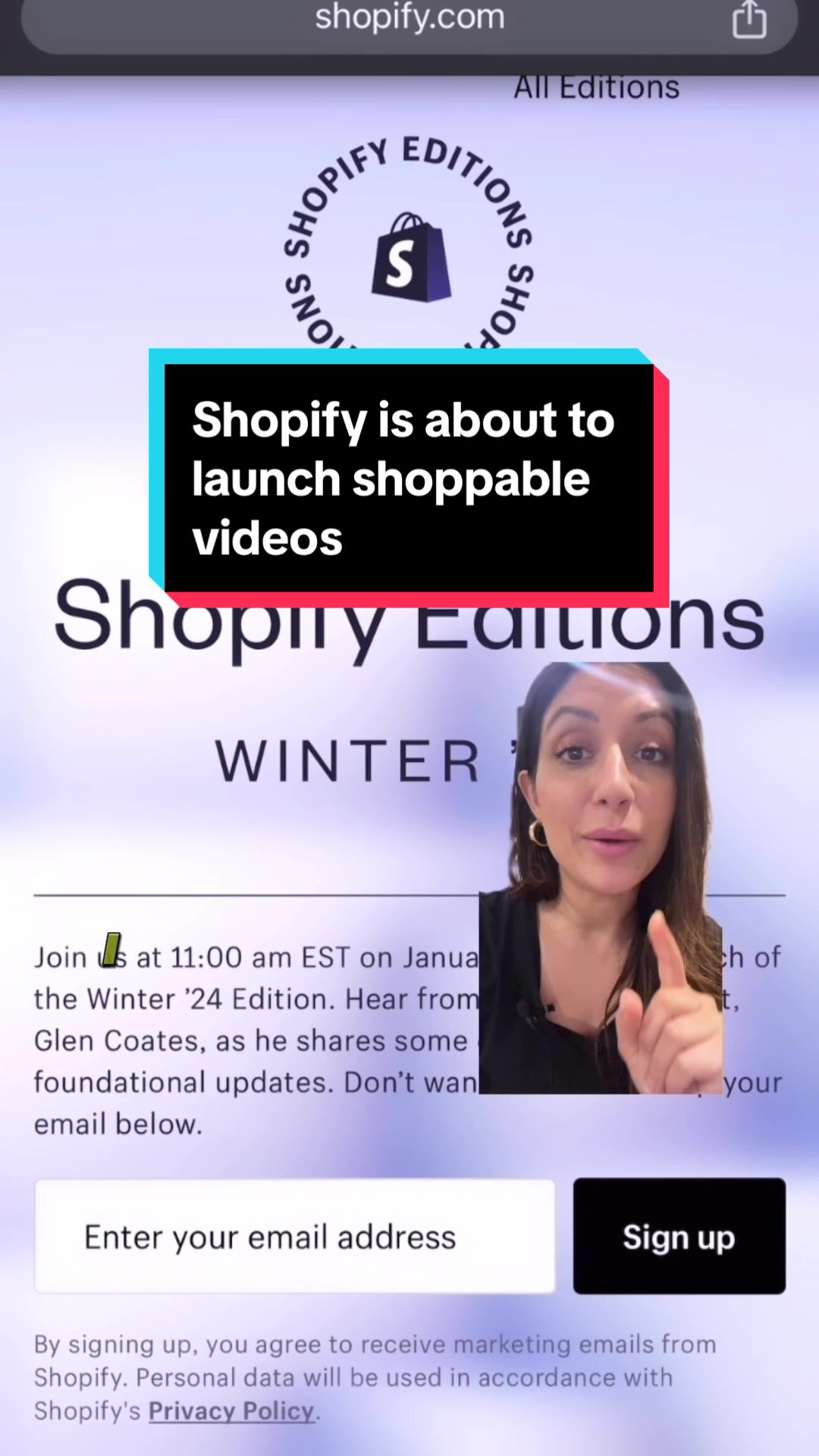 How to set up shoppable videos before shopify editions launches