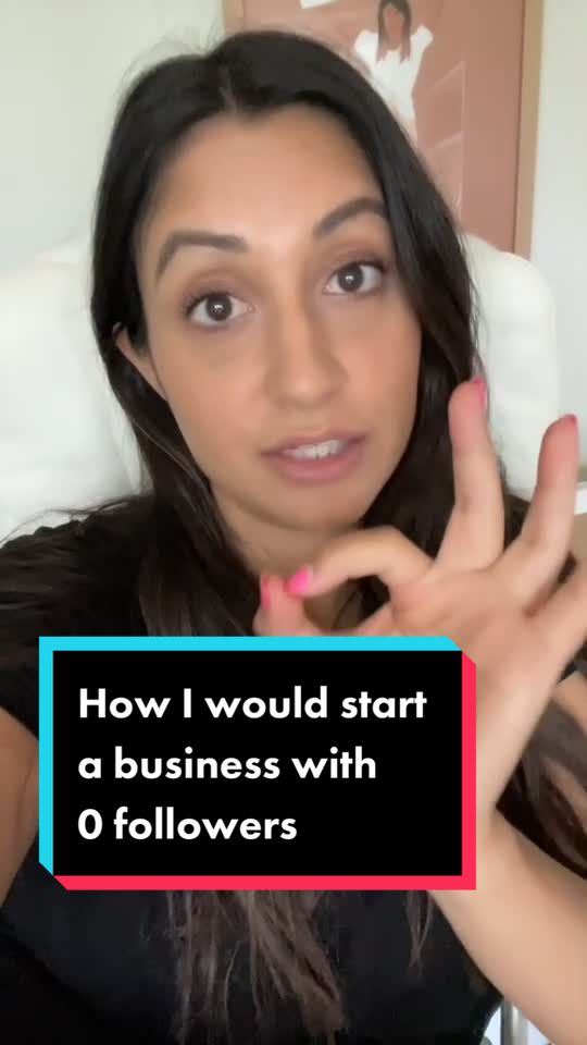 How to start a business with zero followers