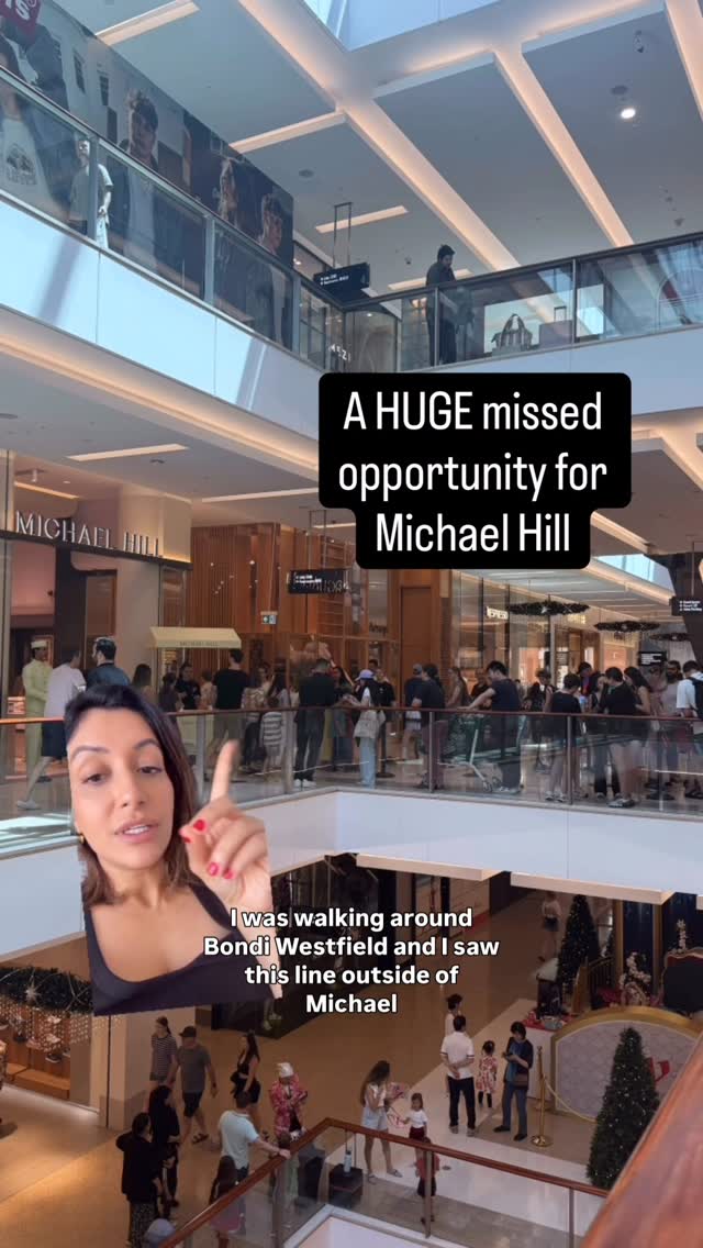 Michael Hill Jeweller's missed marketing opportunity at their Bondi