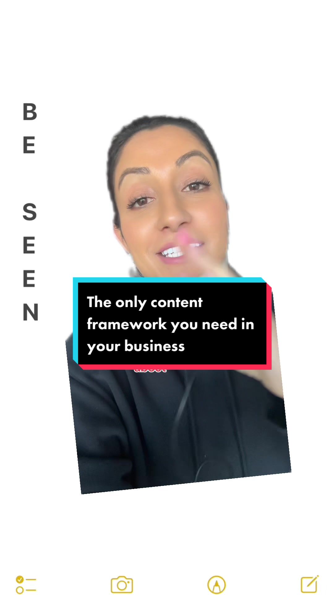 The BE SEEN framework for never running out of content ideas